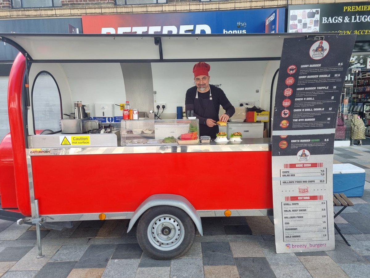 Breezy Burgers opens today on Ilford High Road. Come on for the best burgers in East London today until Tuesday!!! breezyburger @RedbridgeLive