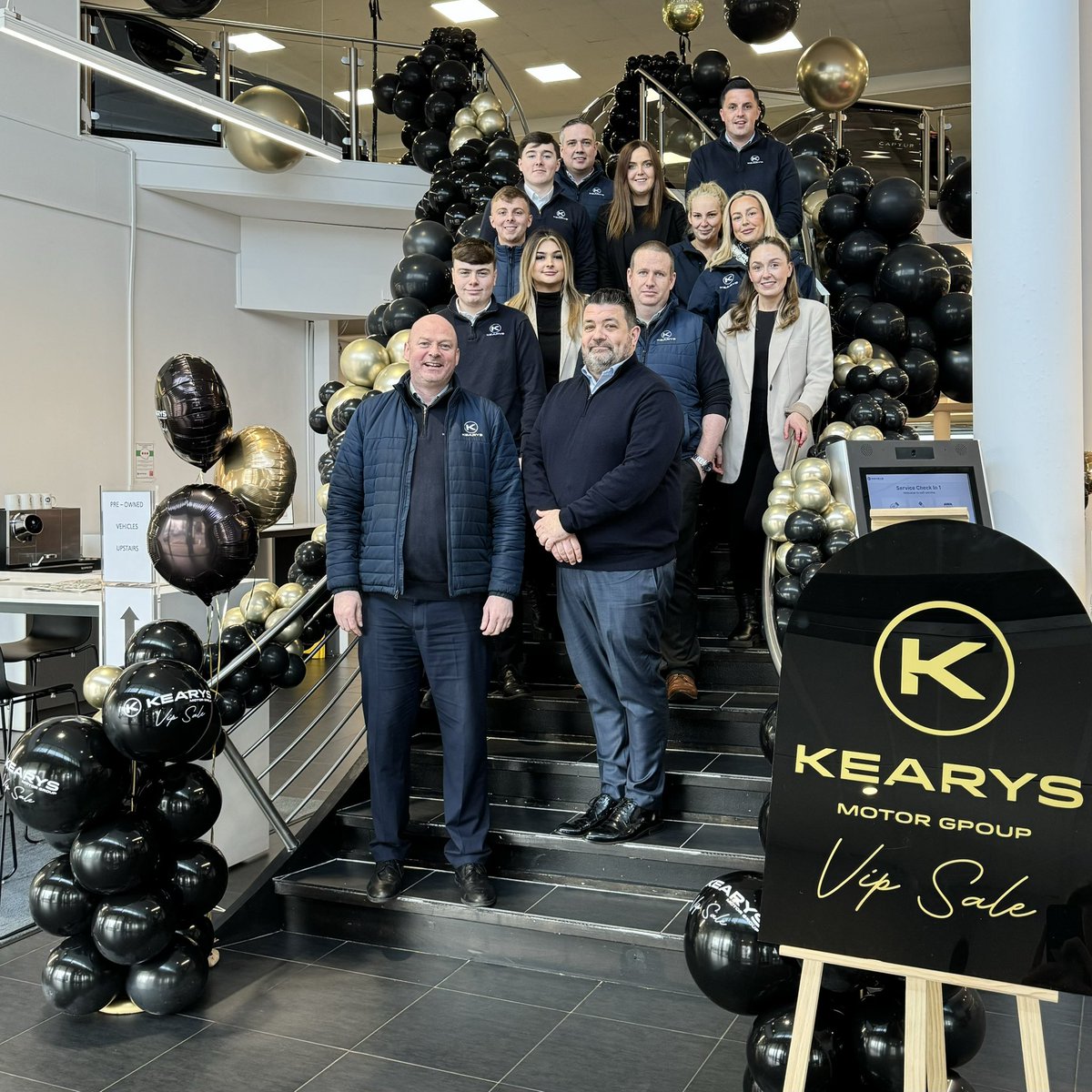 Our team are ready to help you find your next car here at Kearys Belgard VIP Sales Event. - Free 2 year service plan with all 2024 models - Free Plylining with Trafic Sport Vans - 0% APR available* - Zero deposit offers* kearys.ie/renault/new-ca…