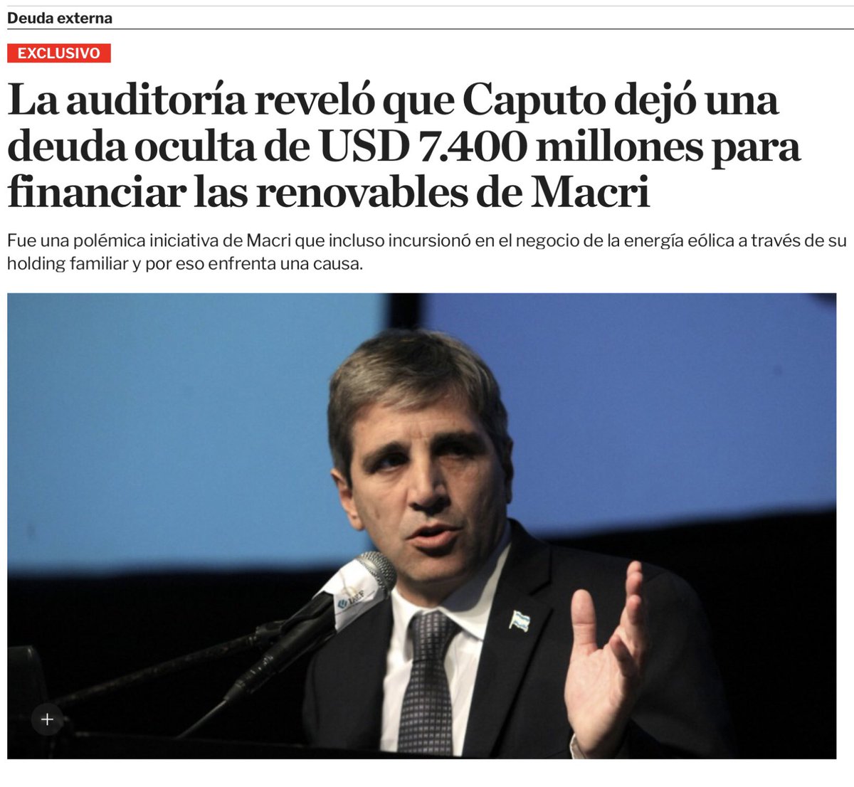 faty_mol's tweet photo. @LuisCaputoAR @eudtoxic https://t.co/Ja05ZNehi9