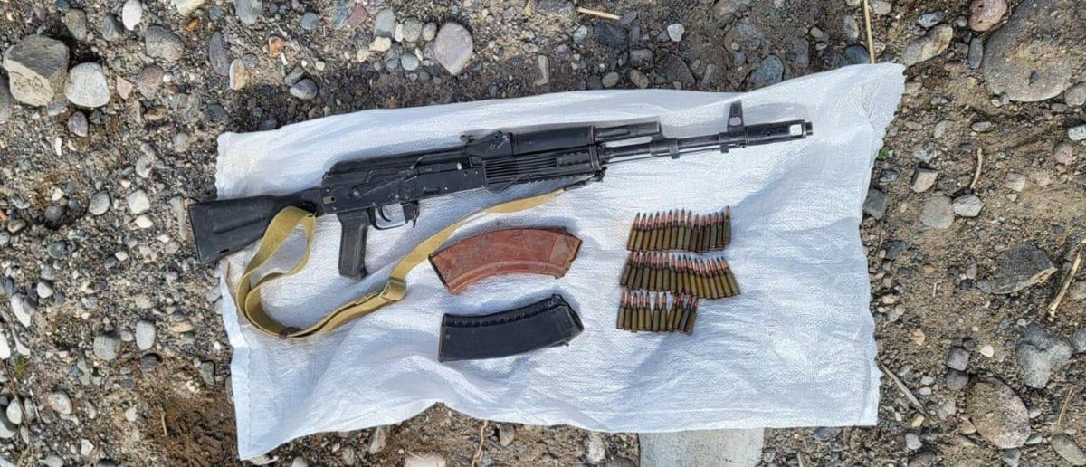 📍 As a result of planned operational activities conducted by officers of #Zangilan district police department, a Kalashnikov assault rifle and 43 rounds of ammunition were found on the territory of Aghali village. #CaliberAz #news #politics #Azerbaijan #Karabakh…