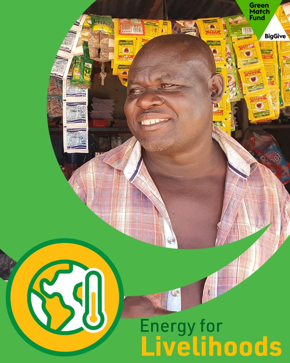 Our <a href="/BigGive/">Big Give</a> Green Match Fund is live from today.  Donate today through this campaign and your donation will be doubled, doubling your impact! 

Transform lives through clean energy today!

donate.biggive.org/campaign/a0569…

#RenewableEnergy #CleanEnergy #ClimateCrisis