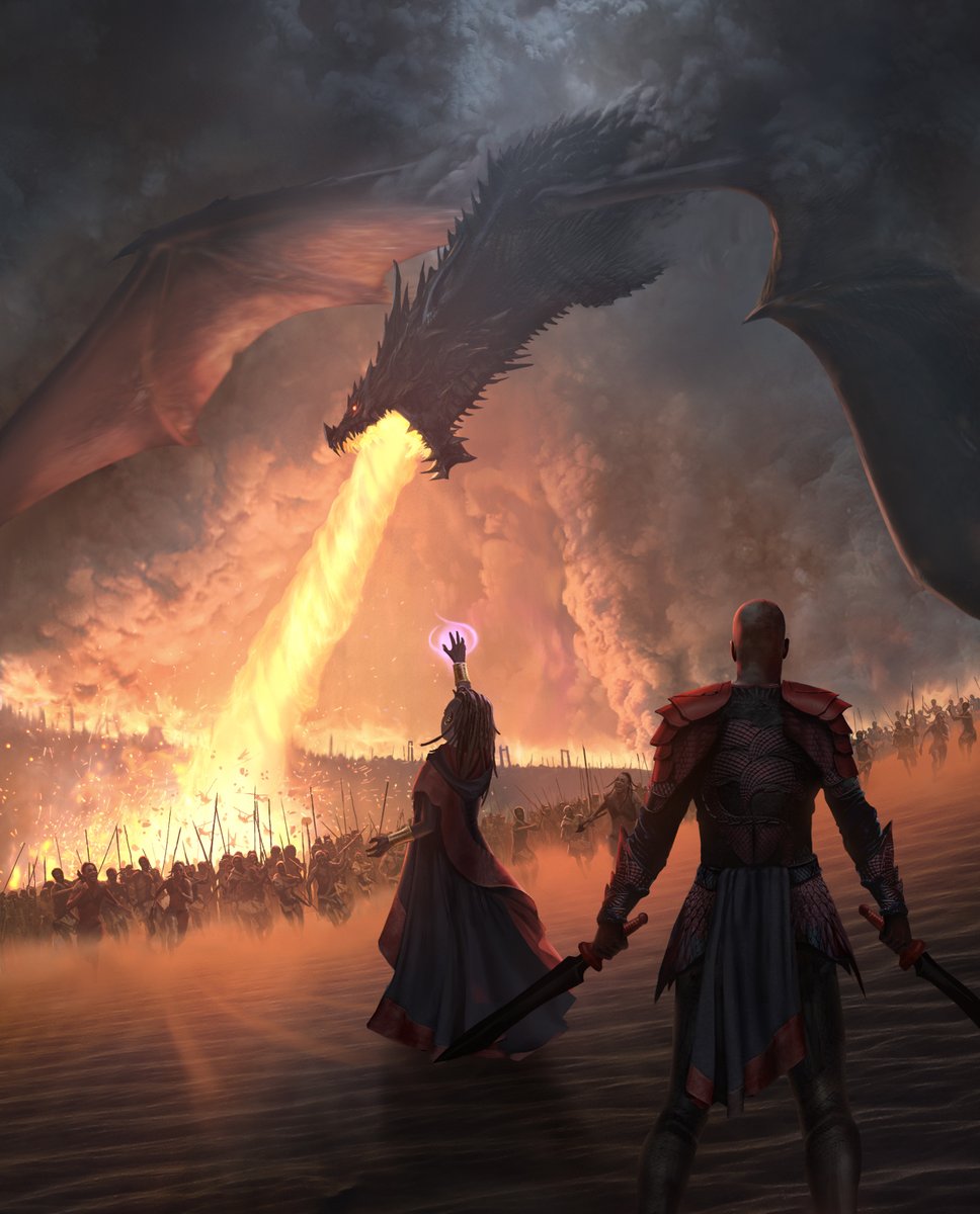 Wooooh! Evan Winter's THE RAGE OF DRAGONS Illustrated Edition closes in on $90k in #Kickstarter funding! 📚 Thank you everyonnnnneeee!

There's still time to pick it up! Link in bio! And below:

kickstarter.com/projects/wrait…

~
Art by Stefan Stankovic