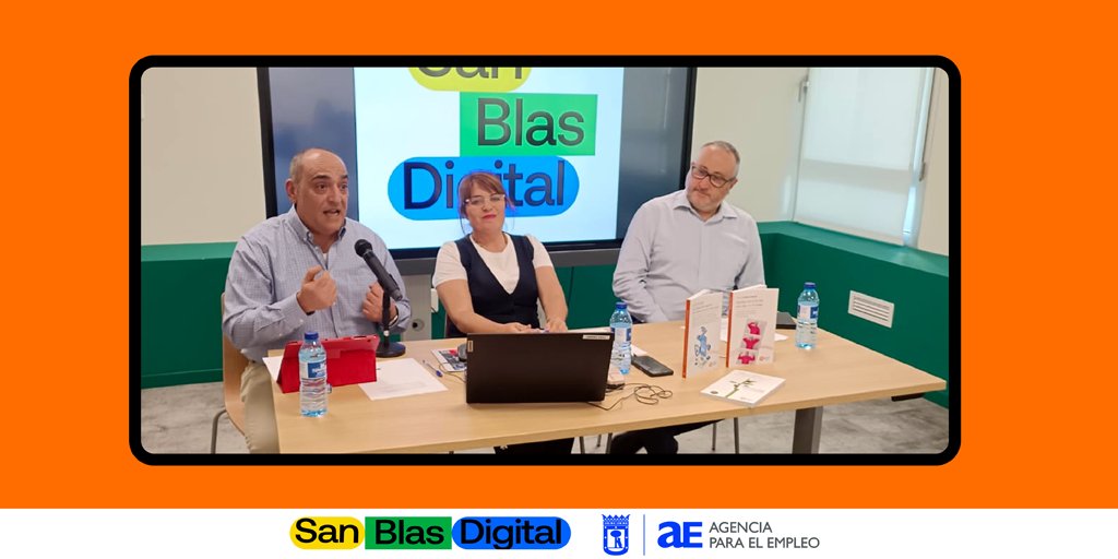 sanblasdigital's tweet photo. ¿Tienes una idea de negocio?💡

¡Ayer Ángel Largo, CEO de @Hudipro, y Jesús Beltrán, Gerente de Riesgos en @ExitComunicaci3, nos hablaron sin tapujos de la realidad del #emprendimiento.

Permanece atento al canal de YouTube de la @agenciaempleomadrid para volver a ver la charla🎥 https://t.co/tynGRvFtMB
