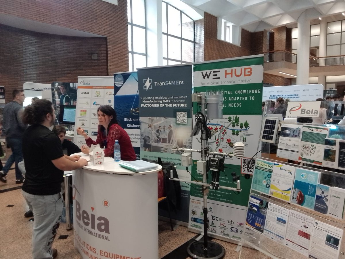 BLOWProjectEU's tweet image. Great news! Project BLOW was disseminated by our partner, @beiaconsult, during PoliFest event (events.upb.ro/event/polifest/) that took place in Bucharest, Romania on 18-20 April 2024.