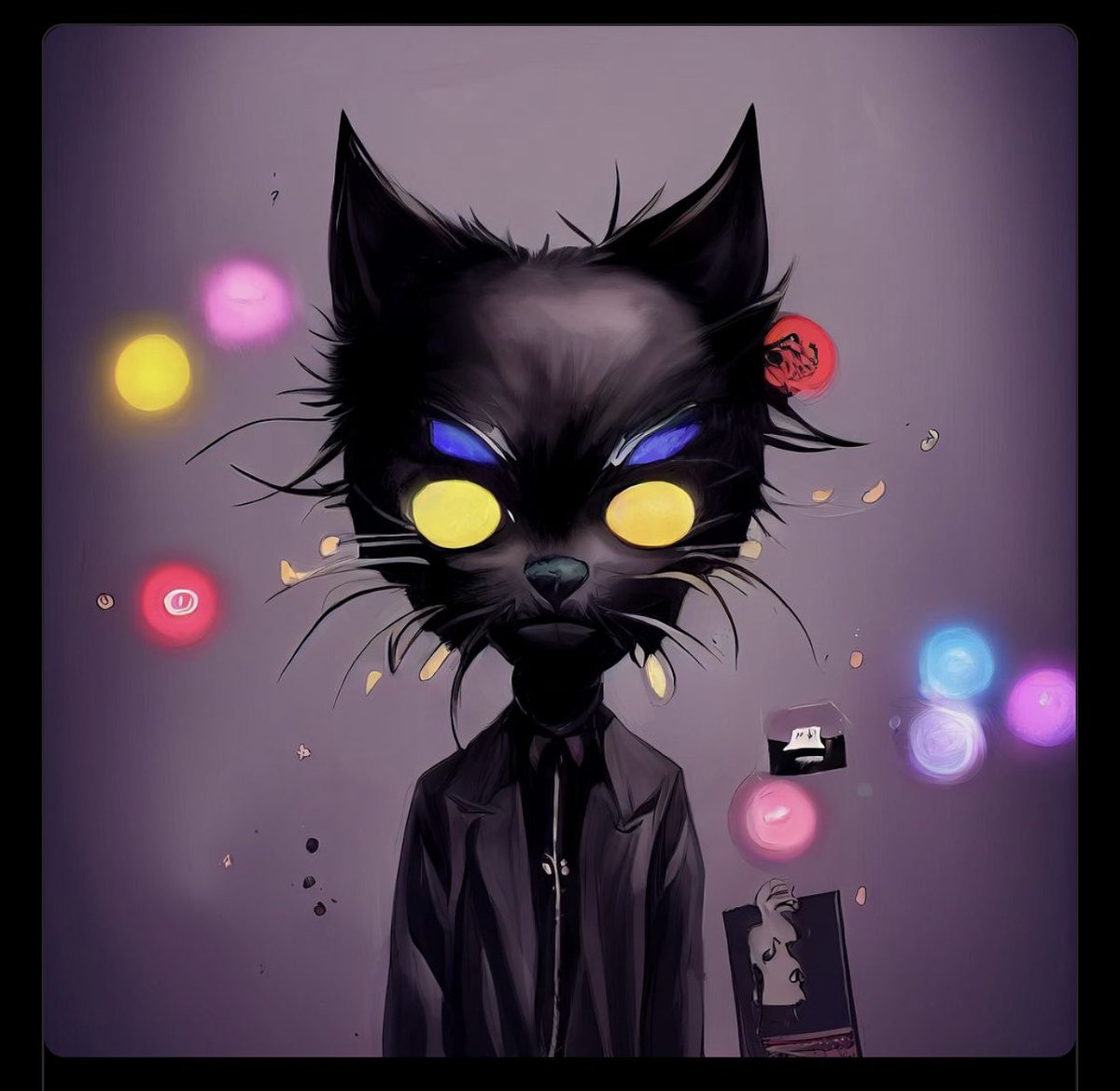 BullzOverBearz's tweet photo. LOVE this collection from @BadCatsSTARS ! Sort of a Tim Burton feel to them… Had to get a few! https://t.co/VS7sJ3OFhG
