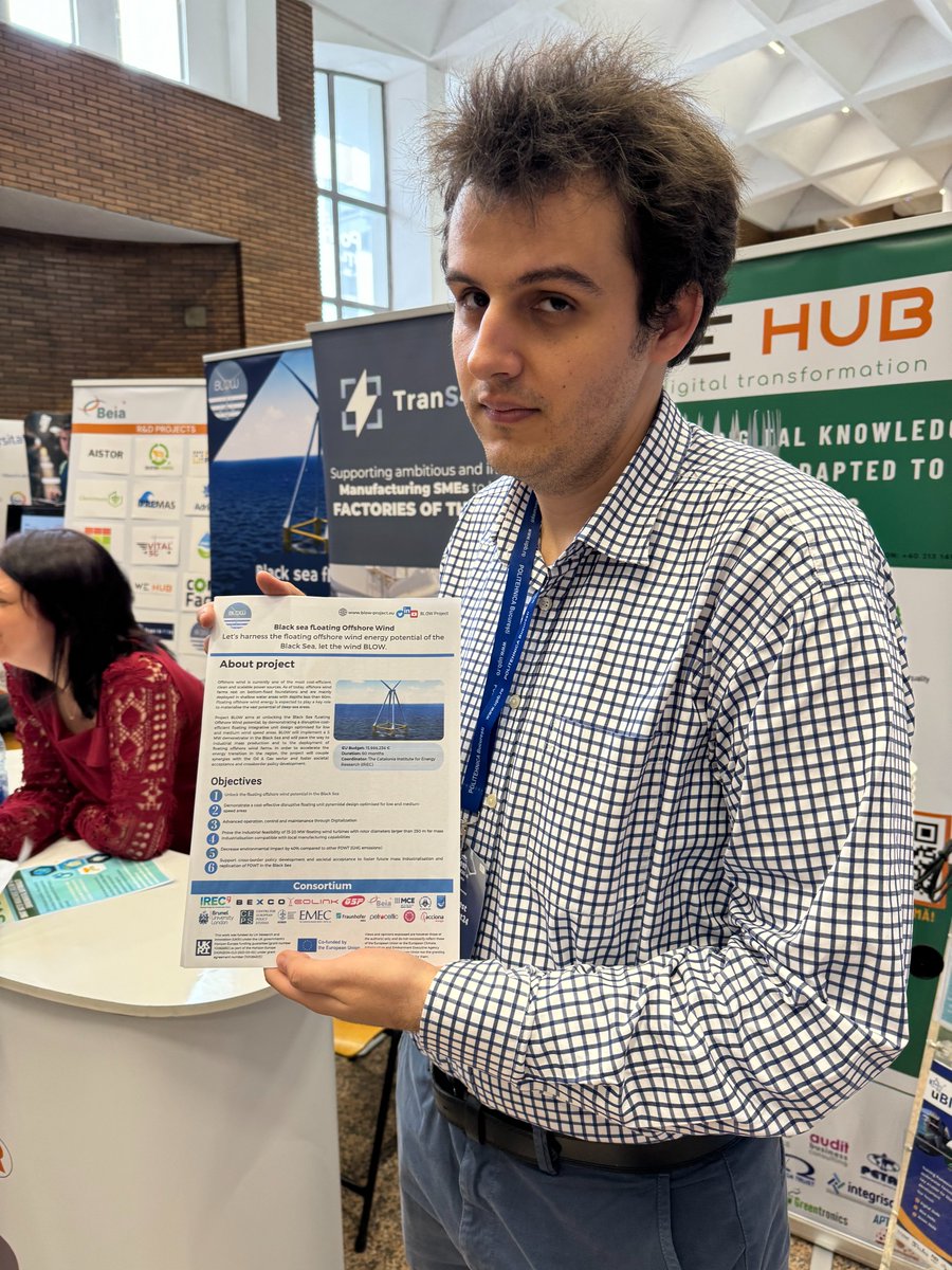 BLOWProjectEU's tweet image. Great news! Project BLOW was disseminated by our partner, @beiaconsult, during PoliFest event (events.upb.ro/event/polifest/) that took place in Bucharest, Romania on 18-20 April 2024.