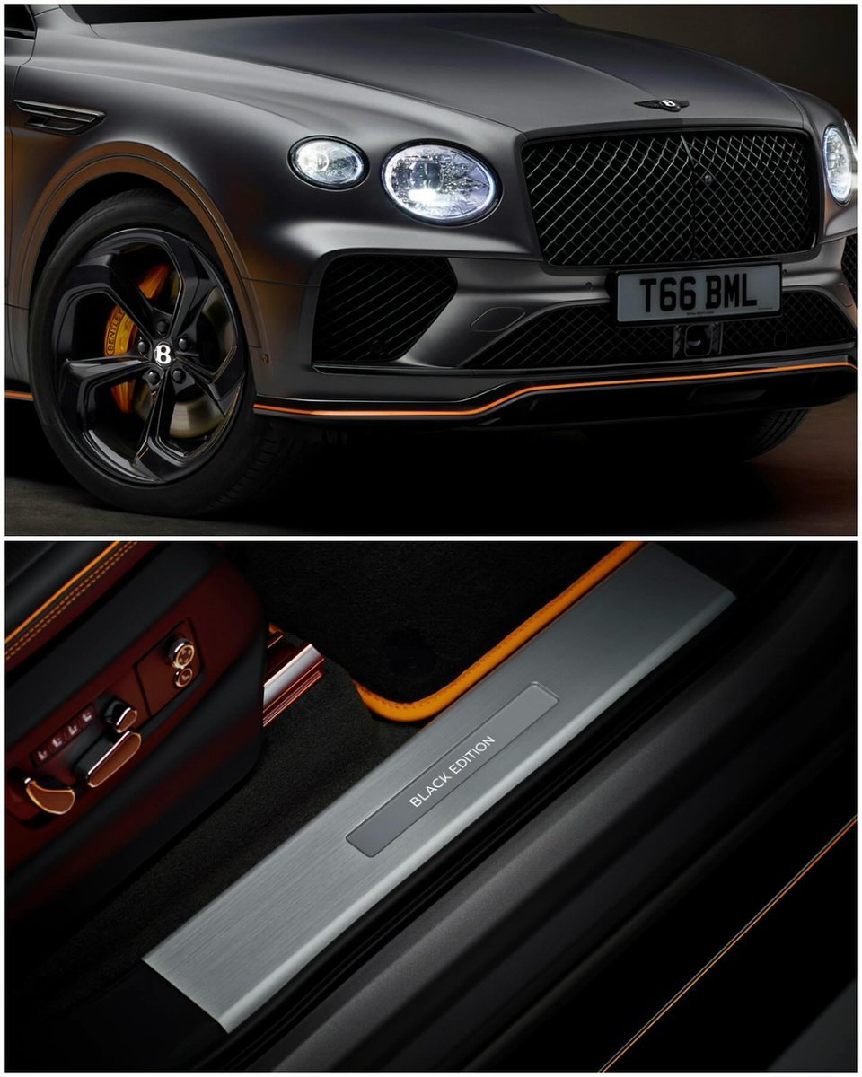 The Bentayga S Black Edition is the first Bentley with a black logo in 105 years ⚫

colour options: Mandarin, Signal Yellow, Klein Blue, Pillar Box Red, Ice, Hyper Green or Beluga.
.
.
.
@bentleymotors #bentley #bentaygas #blackedition #bentleybentayga #carnews #automotivenews