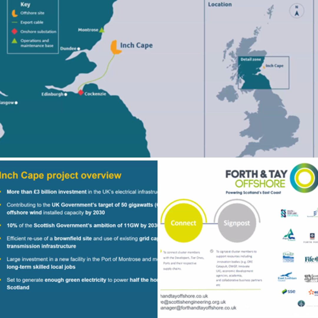 Thanks to @NOFLimited, Inch Cape Offshore & Forth & Tay Offshore for a great webinar this morning focused on the supply chain opportunities within the Inch Cape Offshore Wind Farm. We can't wait to continue our supply to such a valuable industry.