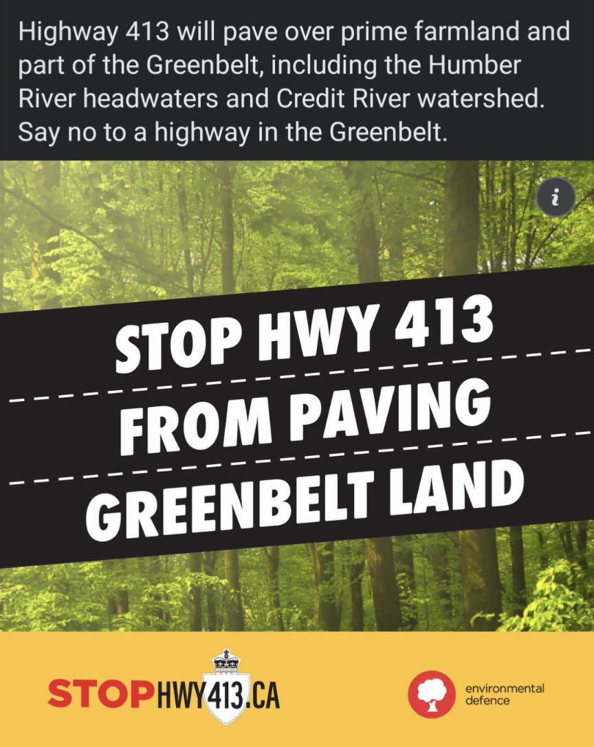 Day 510h & the Doug Ford urban sprawl must be stopped. Let's finish this with protecting all our #Greenbelt from #Hwy413 the Bradford Bypass & save farms. #DougFordisaLiar & the #RCMP investigation continues.@Gasp4Change @envirodefence #GreenbeltScandal @DavidSuzukiFDN #nature