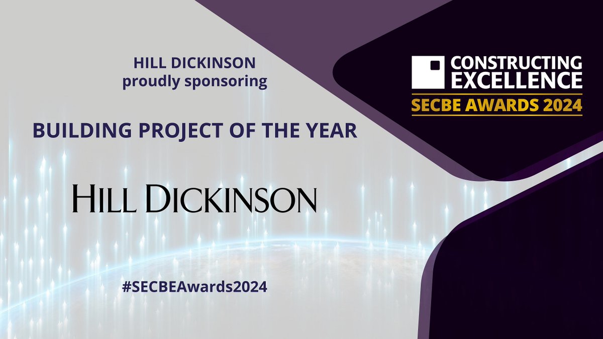 Congratulations to those shortlisted for the @constructingexc @SECBE_UK Awards 2024, where we are the proud sponsor of the Building Project of the Year categories both under and over £20 million. The regional awards recognise the very best companies, collaborations and projects…