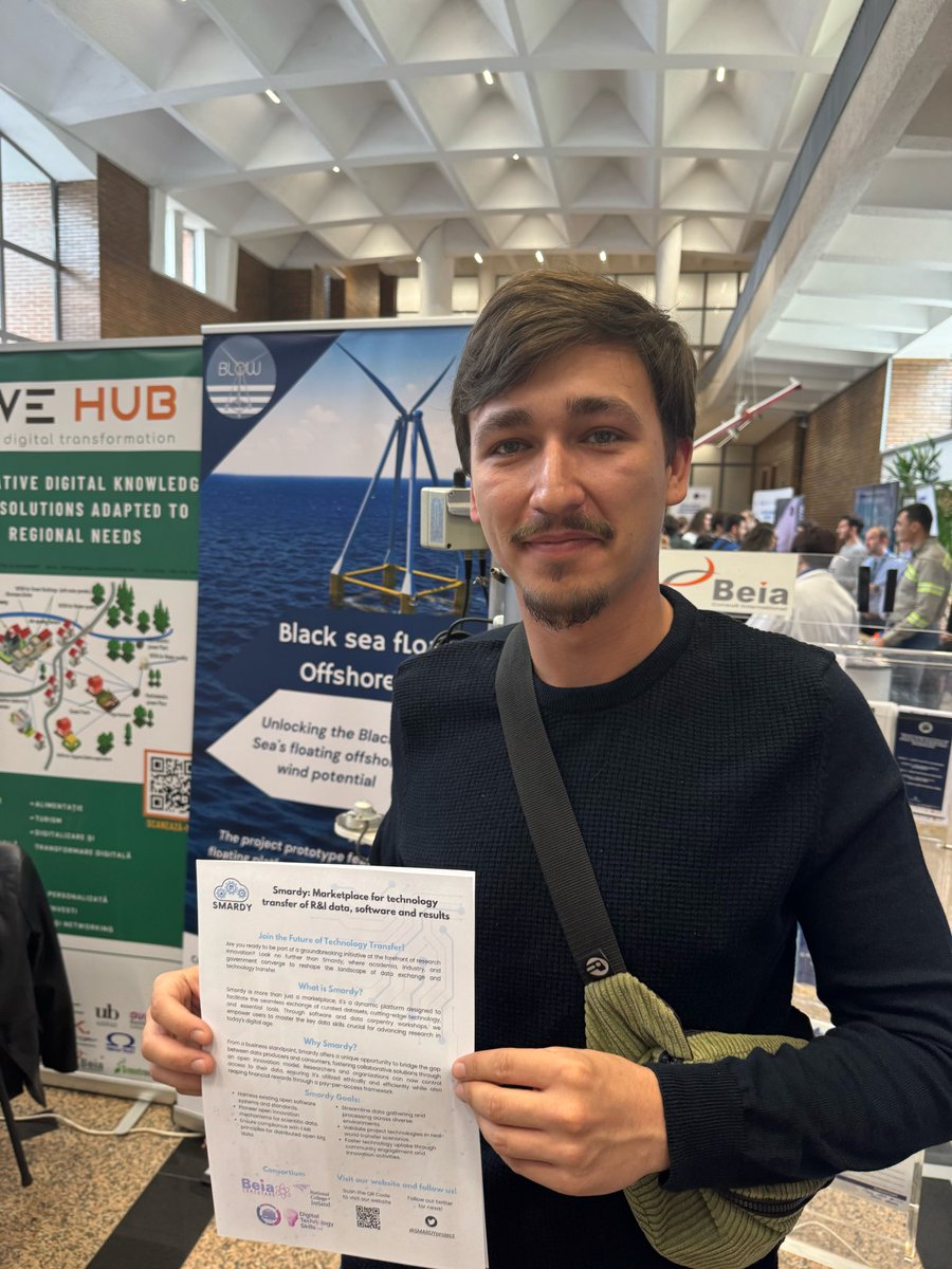 SMARDY (@smardyproject) on Twitter photo Our partner, <a href="/beiaconsult/">Beia Consult Int</a>, had the opportunity to disseminate the SMARDY project during PoliFest event, organized in Bucharest on 18-20 April 2024.
Stay tuned for more!
events.upb.ro/event/polifest/ Our partner, <a href="/beiaconsult/">Beia Consult Int</a>, had the opportunity to disseminate the SMARDY project during PoliFest event, organized in Bucharest on 18-20 April 2024.
Stay tuned for more!
events.upb.ro/event/polifest/
