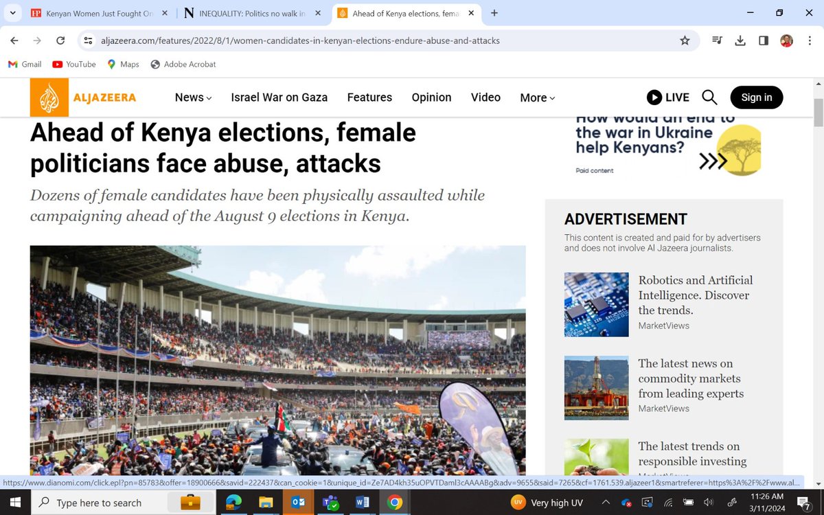 Kenya's Computer Misuse and Cybercrimes Act of 2018 stands against gender-based online violence, yet its slow implementation fails many, especially women in politics. It's time for justice to not just be written, but enacted. #YoungWomenInPolitics #5050Campaign