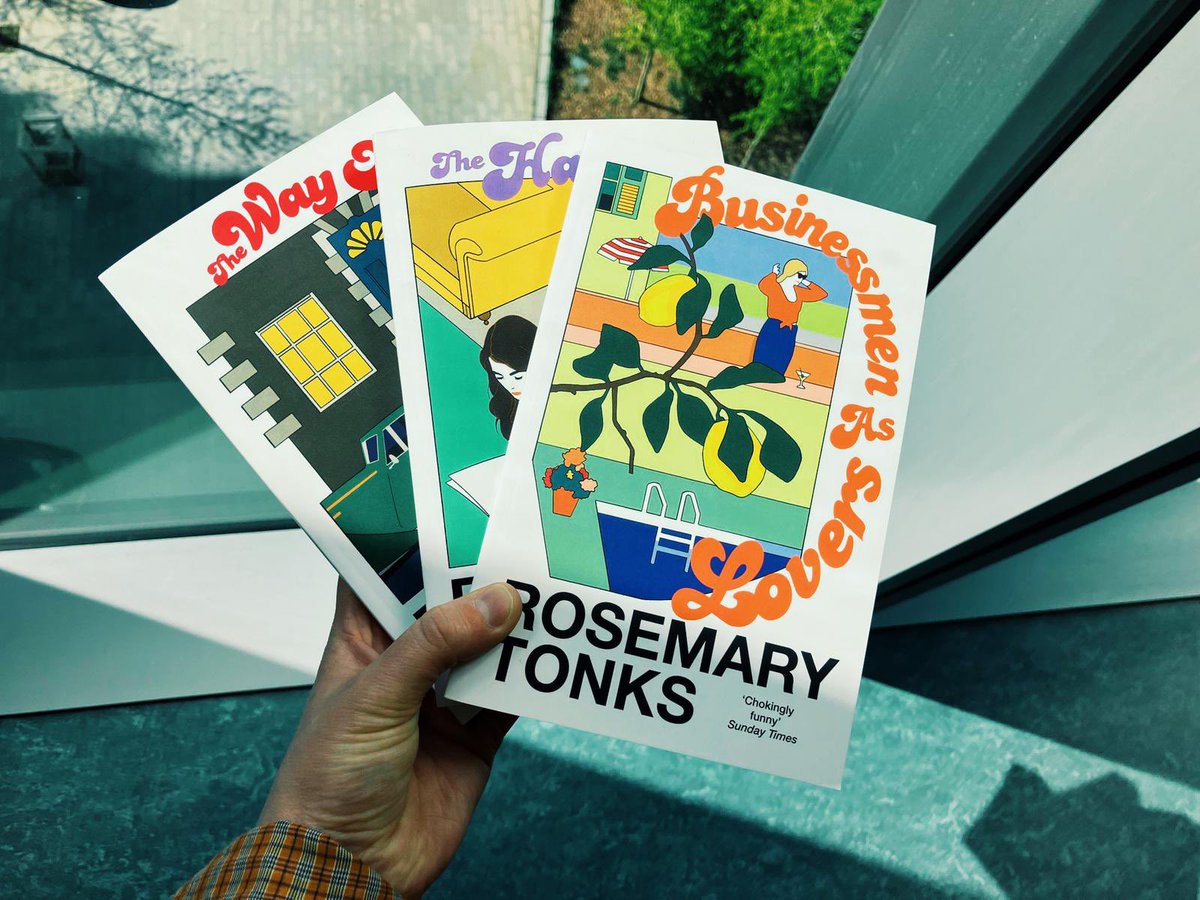These new Rosemary Tonks titles are looking very sexy in the sunshine today 🌞 We love these books, booksellers shout if you’d like to read a copy!