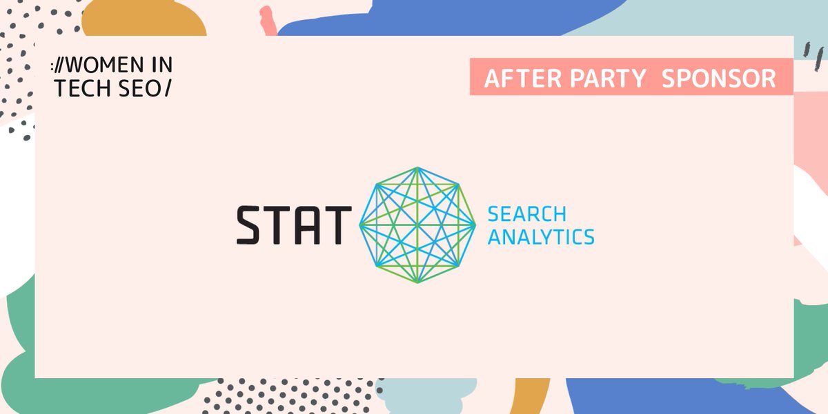 A massive thank you to @willowmack & the @getSTAT team for being our #WTSFest Berlin After Party sponsor! They're already After Party sponsors alongside @Moz for our London and Philly editions. They not only sponsor us, but are also active community members all year round 💙