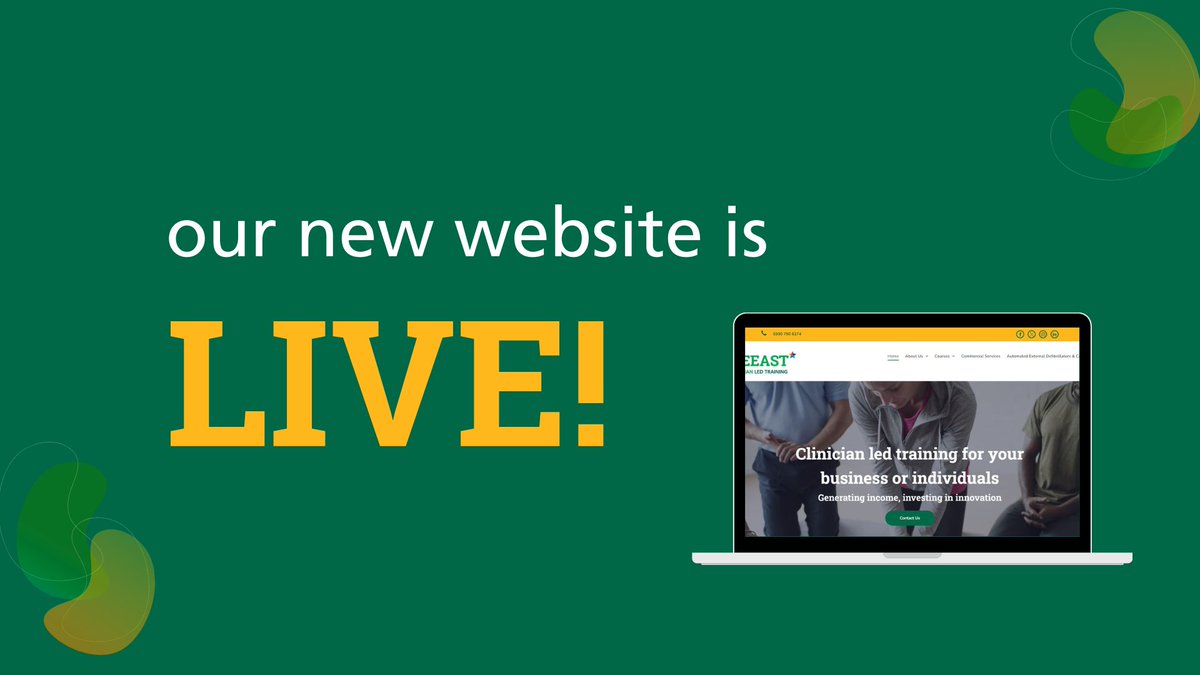 We're thrilled to announce our new website is now LIVE! After lots of hard work, we're really happy with how our new website looks😍 Check it out > traineeast.org