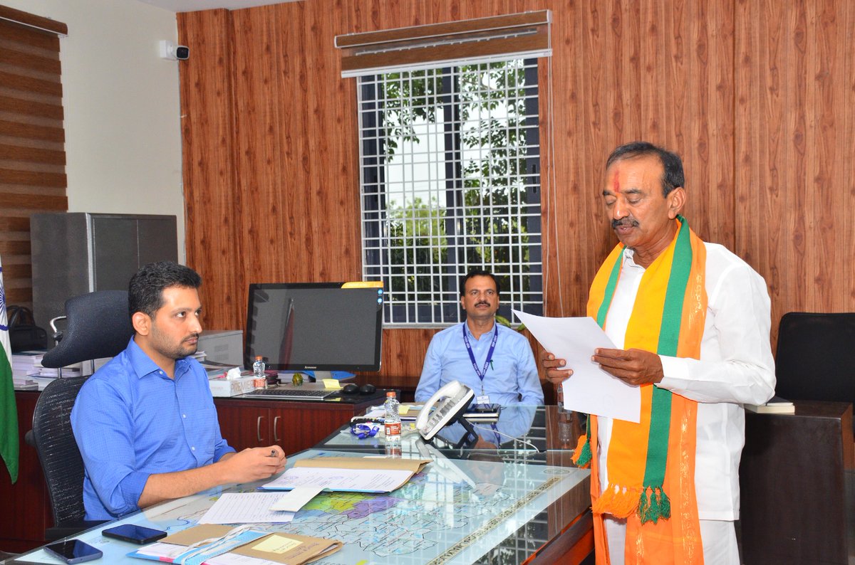 Eatala Rajender tweet media