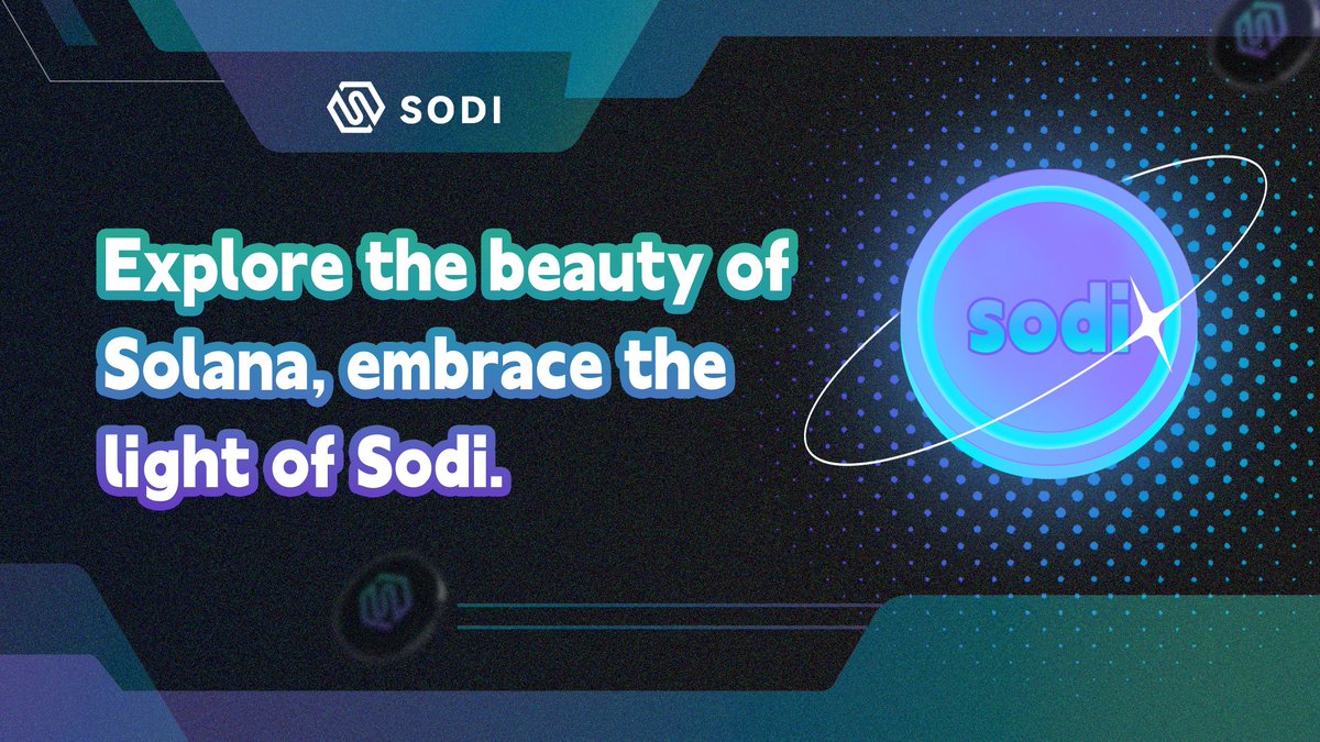 The best Launchpad for meme coins might be on #Solana.

#SodiProtocol #SodiV2 #memecoin