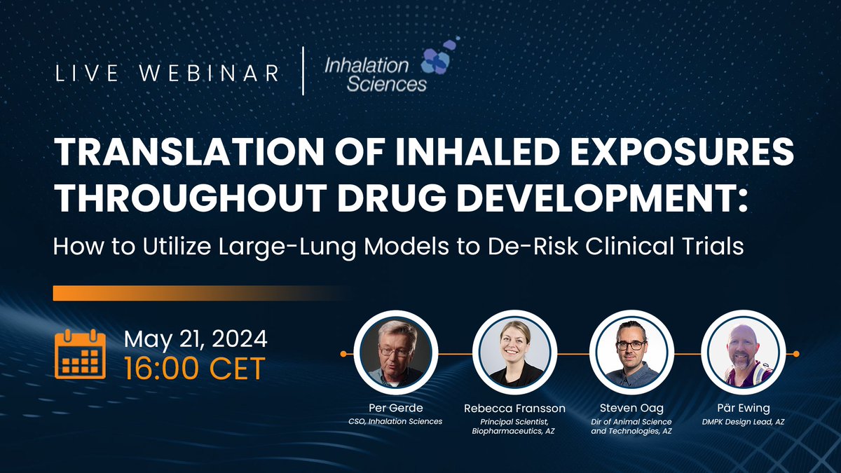 InhalationMark's tweet photo. Register for our next Webinar on May 21 - and explore our archive! Like 100s of other industry professionals discover expert cases on everything from dissolution testing to IVIVC to formulating biologics as dry powders. Visit here:  https://t.co/ep6llMCIYv #inhalation https://t.co/xwmUOFNTTo