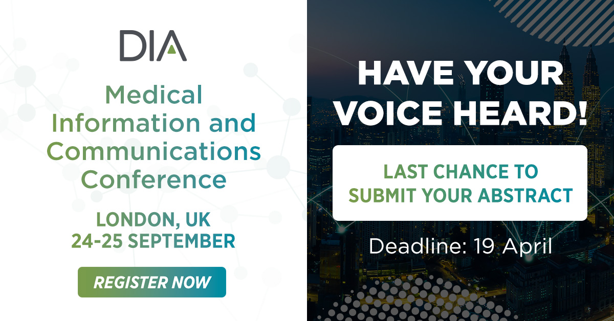 ⏰ The #MedInfo2024 call for abstracts ends TOMORROW! Submit your work on topics like customer initiatives, AI progression, partnerships with stakeholders &amp; more. Join us in London on 24-25 Sept to engage with leaders in the field. Find out more here: bit.ly/3Ta4Qvn.