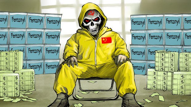 For a few thousand dollars, #Chinese companies offer to export a 'deadly chemical' that has been killing unsuspecting drug users & is so lethal that it presents a potential terrorism threat! @StevenDialFox4 @That_isChina @HKokbore 1/3