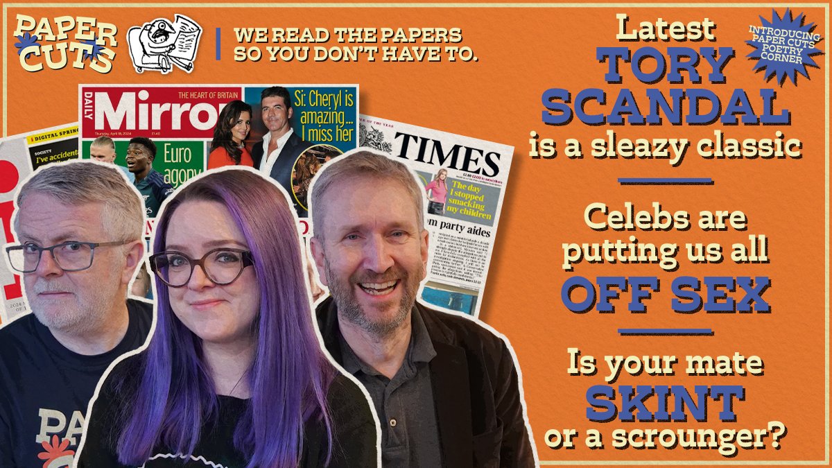 🚨NEW EPISODE🚨 The newest Tory sleaze scandal is a classic 🤦‍♂️🏛️ Celebrities are talking about sex so you don't have to 🧑‍🎤🫥 Plus – How to tell if your mate is penniless or prosperous 🧐🤑 Join @alexvtunzelmann, @Nndroid and @RobDotHutton 🎧listen.podmasters.uk/PC240418BadPeo…