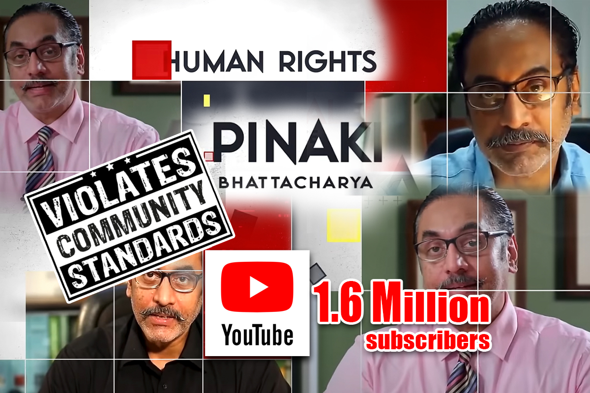 @salah_shoaib Pinaki is continuously violating Community Standard of YouTube through his channel which has 1.63 million subscribers.
