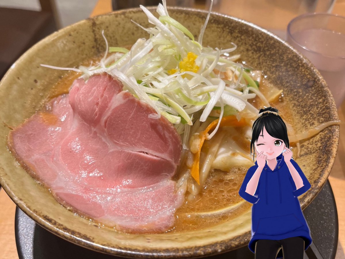 mojoko_frau's tweet photo. 久々の #ラー活 は以前行った #純米味噌ラーメンなかむら さんです！見事にハマっちゃいました☺️
実はこちらのスープ、ポルチーニオイルを使ってるんですって！高級感……！😳野菜も美味しいし最高〜ですっ✌️
#味噌ラーメン #ラーメン #麺活 https://t.co/9AIaMRmgN3