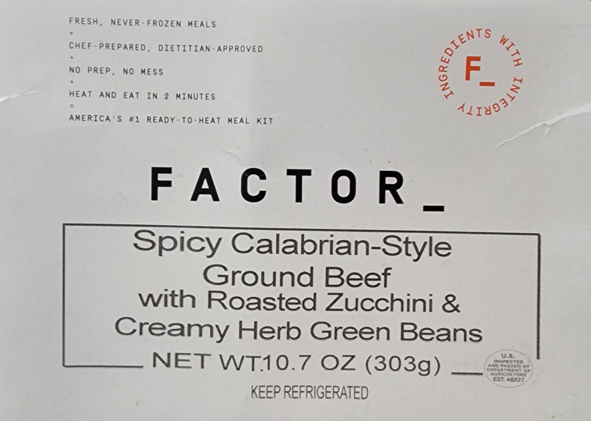 FThrowdownDC's tweet image. Had the pleasure of eating yet another delicious meal from @factormeals. For 50% off your first box go to bit.ly/3PN6UZh and use code THROWDOWNX50. #FactorMeals #FueledbyFactor #FactorPartner