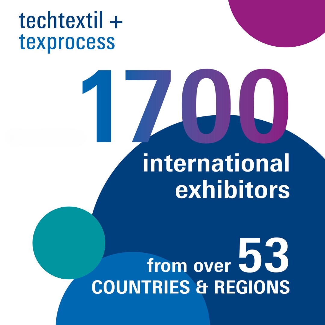 Shape tomorrow’s innovations at Techtextil + Texprocess and be there, where the industry comes together. More than 1700 international exhibitors from over 53 countries and regions joined the conversation. Be part of it and save your tickets now! visitortickets.messefrankfurt.com/ticket/en/inde…