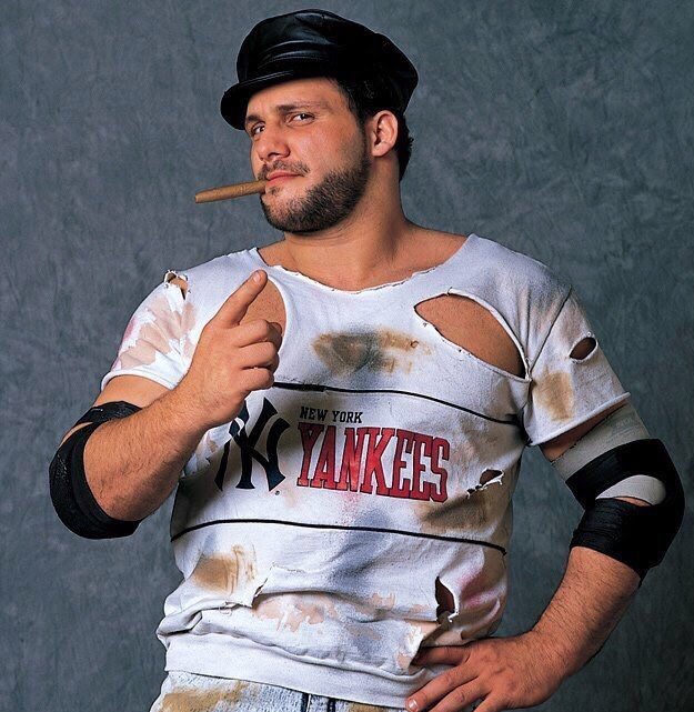 Chupacabra_01's tweet photo. 🎂Happy Birthday to The Brooklyn Brawler! @brawlerreal #BrooklynBrawler #SteveLombardi #KimChee #AbeKnuckleballSchwartz #WWE #NXT #ECW #NWA #WCW #TNA #ImpactWrestling #ROH #AEW #MLW #LuchaLibreAAA #CMLL #NJPW #ProWrestlingNoah #AJPW https://t.co/VPdGLkpi2a