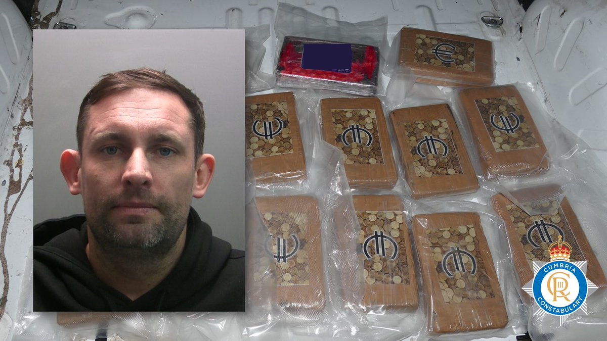 A man has been jailed for possession with intent to supply Class A drugs after officers found 15kg of Cocaine in his vehicle with a value of £1.5 million. Paul May, 38, of Mill Lane, Southport was sentenced to 5 years 6 months. orlo.uk/3E4sU