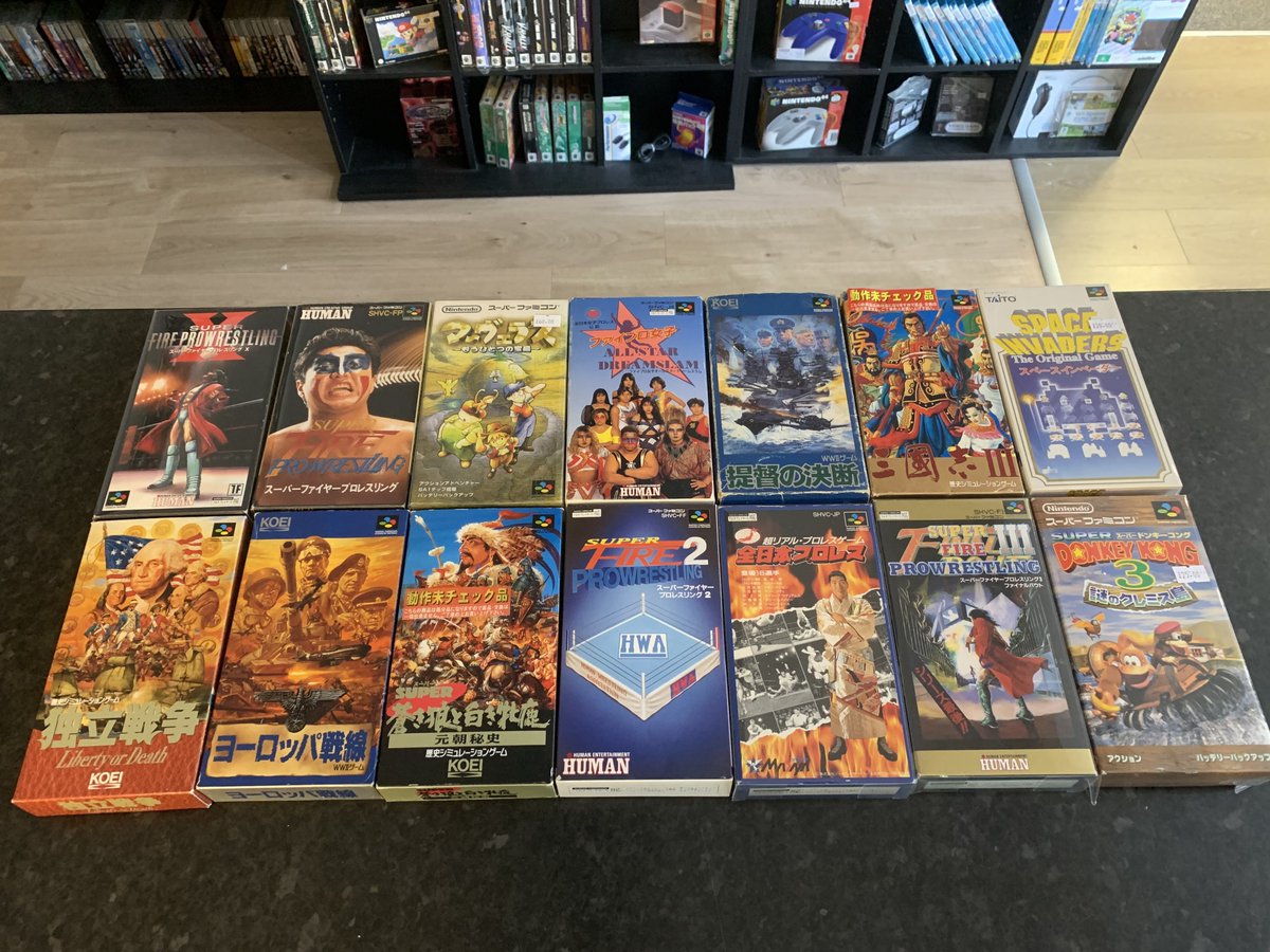 NEW IN Some new Super Famicom games just in! And added to the website! theretrohunter.co.uk/online-store #retroshop #retrogaming #retrogamingcommunity #xbox #playstation #sega #nintendo #atari #retrotoys #toys #leighonsea #southend #rayleigh #hadleigh #benfleet #essex