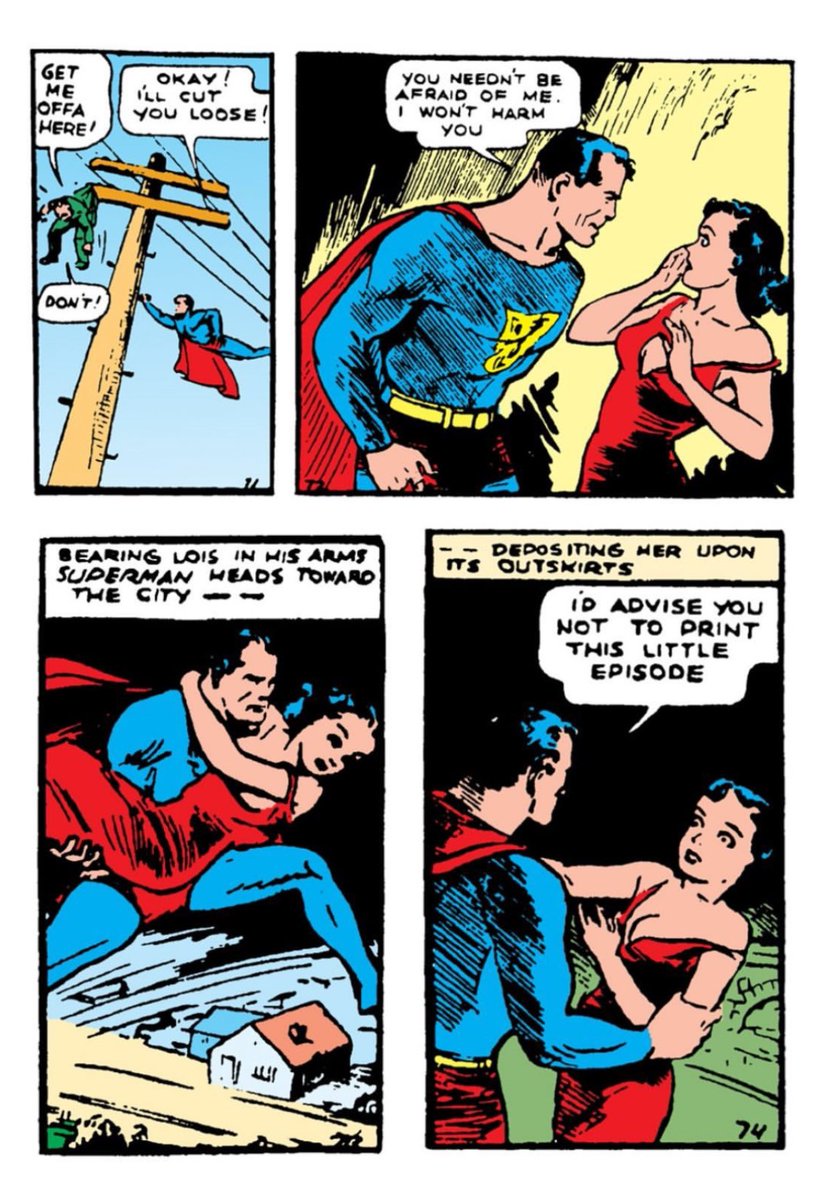 Happy 86th Anniversary to Superman and Lois Lane! Lois and Clark Kent first appeared in 'ACTION COMICS' No. 1 on April 18, 1938