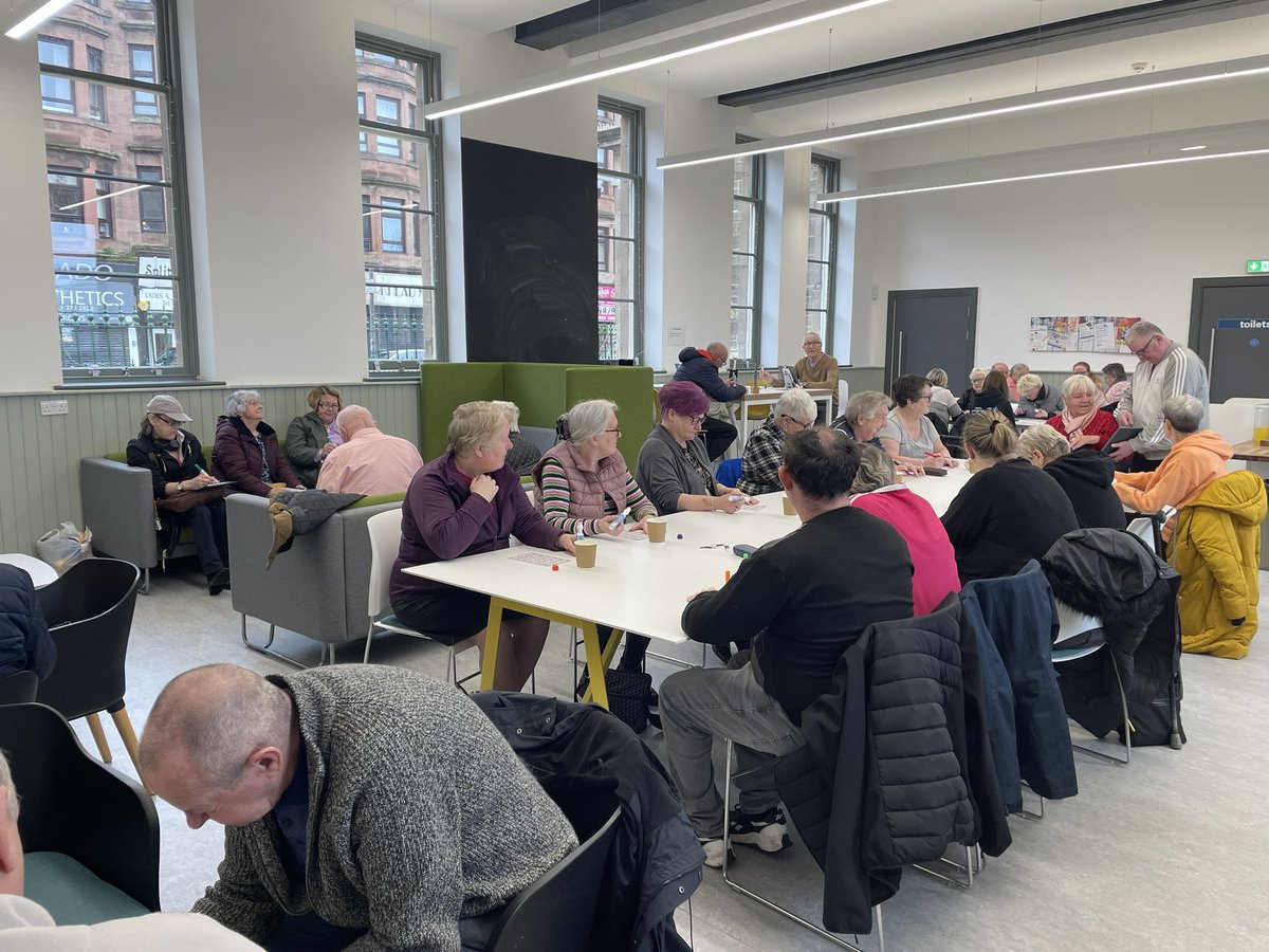 Our free community bingo and cake morning is on every Thursday from 11am @ParkheadSchool1 ☺️