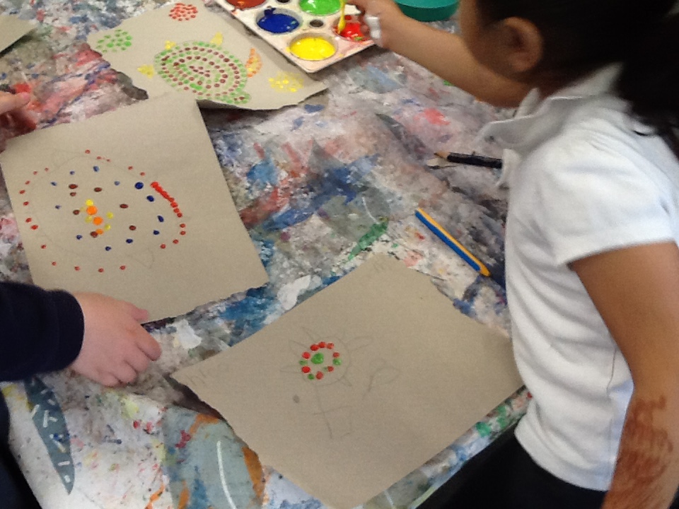 Our topic this term is Animal Safari.  We started it off with the book Dear Zoo by Rod Campbell.  The children enjoyed learning about the technique of Aboriginal Art and then had a go at their own designs.  <a href="/SummerswoodPS/">Summerswood School</a> @mps_kay