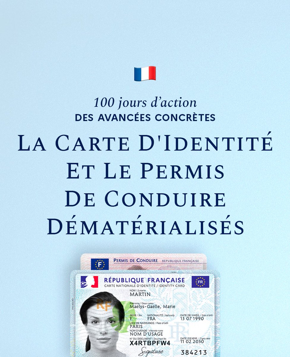 Pour la sécurité des Français, le contrôle de l’immigration et la simplification administrative au quotidien, le Gouvernement est à la tâche. @EmmanuelMacron @GabrielAttal