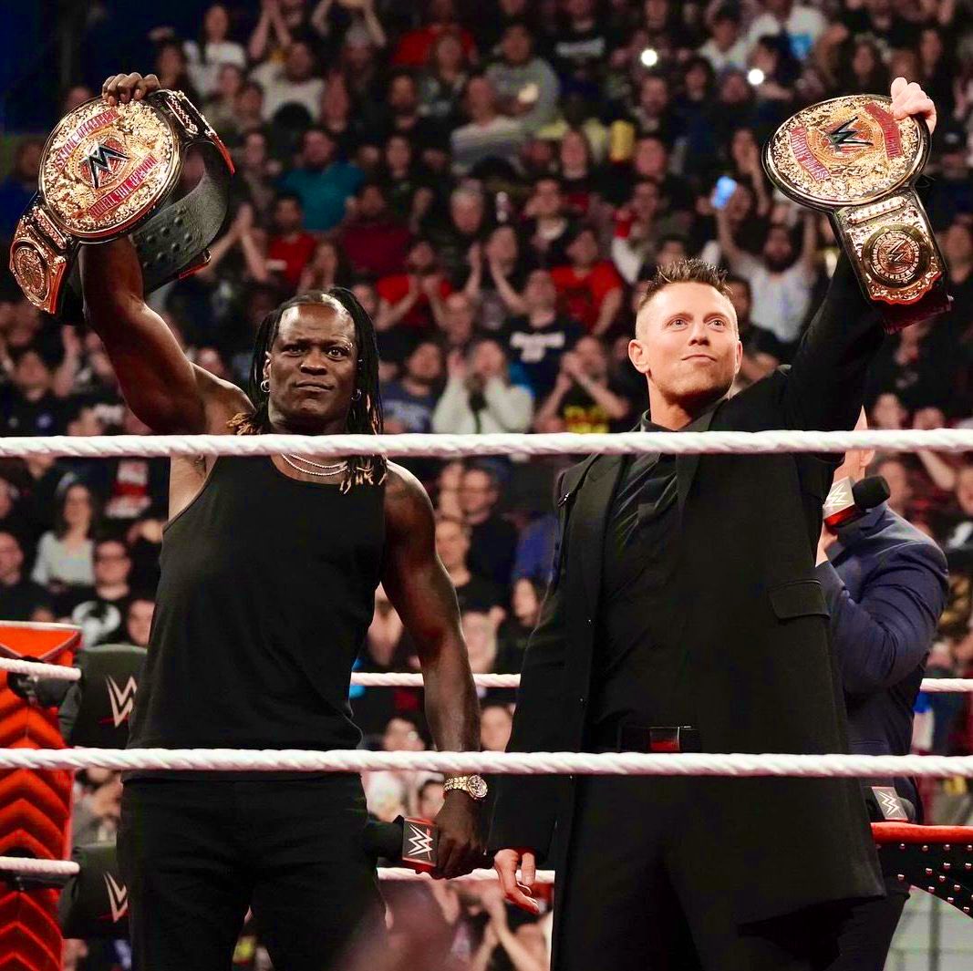 🎉 Big congrats to @RonKillings, for capturing the Tag Team titles at @WrestleMania. Sorry for the late message, but we’ve been really busy! Here's to many more successes ahead! Proud supporters of @YesCymru ! #Wrestlemania #RTruth #TagTeamChampion 🌟