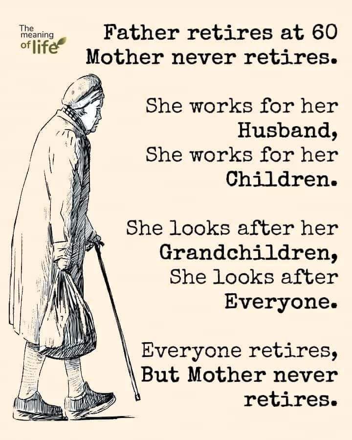 Mothers are precious.