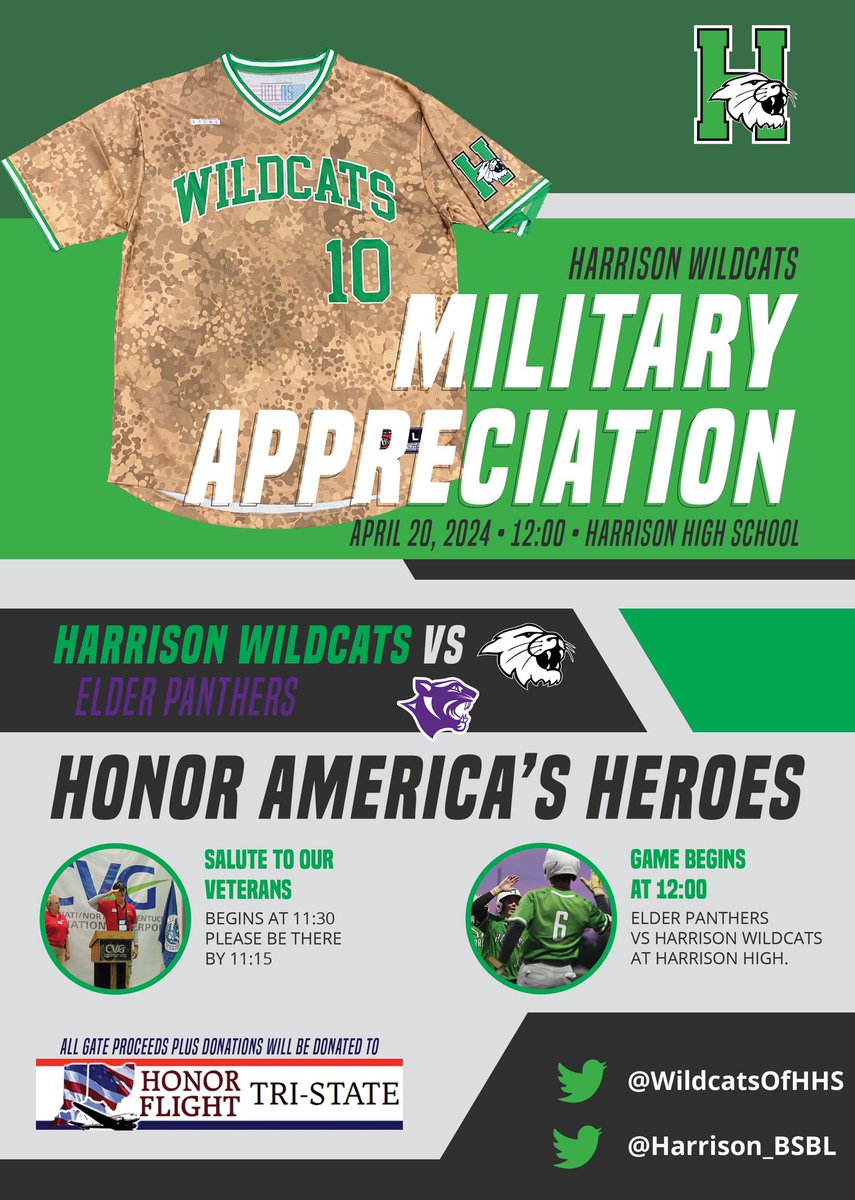 Military Vets that would like to be recognized before the Military Appreciation Baseball game this Sat. April 20th  need to email Assistant AD - Barry.Niemeyer@southwestschools.org. Please provide your name / military info. #THINKBIG 🇺🇸⚾️🫡@ehsports @Harrison_BSBL @swocsports