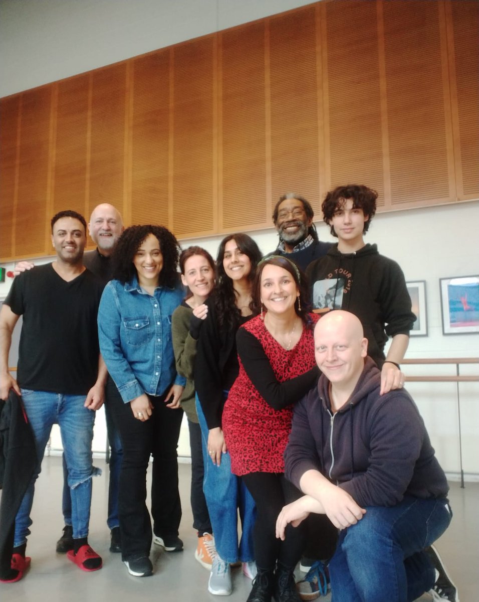 R &amp; D  workshopping  <a href="/PepperedWit/">Peppered Wit 🇹🇹🇬🇧</a>  new script  ISLAND TO ISLAND at the fabulous  <a href="/brumhippodrome/">Birmingham Hippodrome</a> this week.  Powerful stories that need to be heard. Directed by Tara Lacey and Geoff Saunders. <a href="/DJYendis/">Yendis</a> <a href="/AmbikaSharma91/">Ambika Sharma</a> <a href="/Leonie59125972/">Leonie Frazier</a>  🙌❤