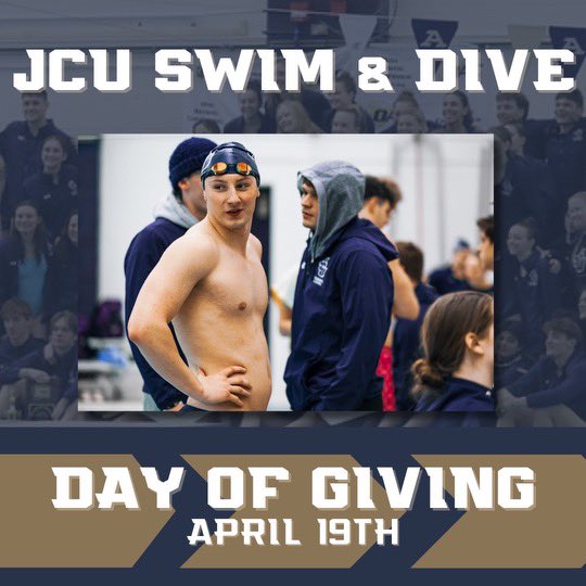 Today is the day! Please donate to support our swimming and diving Blue Streaks!

#DayOfGiving ⚡️

givecampus.com/schools/JohnCa…