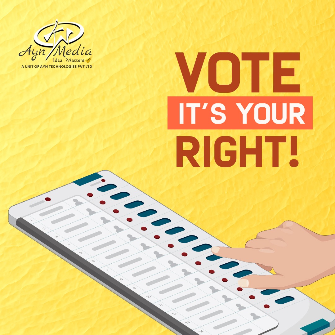 Voting is not only our right—it is our power

#AynMedia #Ayntech #TamilNaduElection #iVote #BenefitsofSocialMediaMarketing #DigitalMarketingAgency #DigitalMarketingCompany #BundleOffers #ChennaiLeadingDigitalMarketingAgency #DigitalMarketingPartner #SearchEngineMarketing