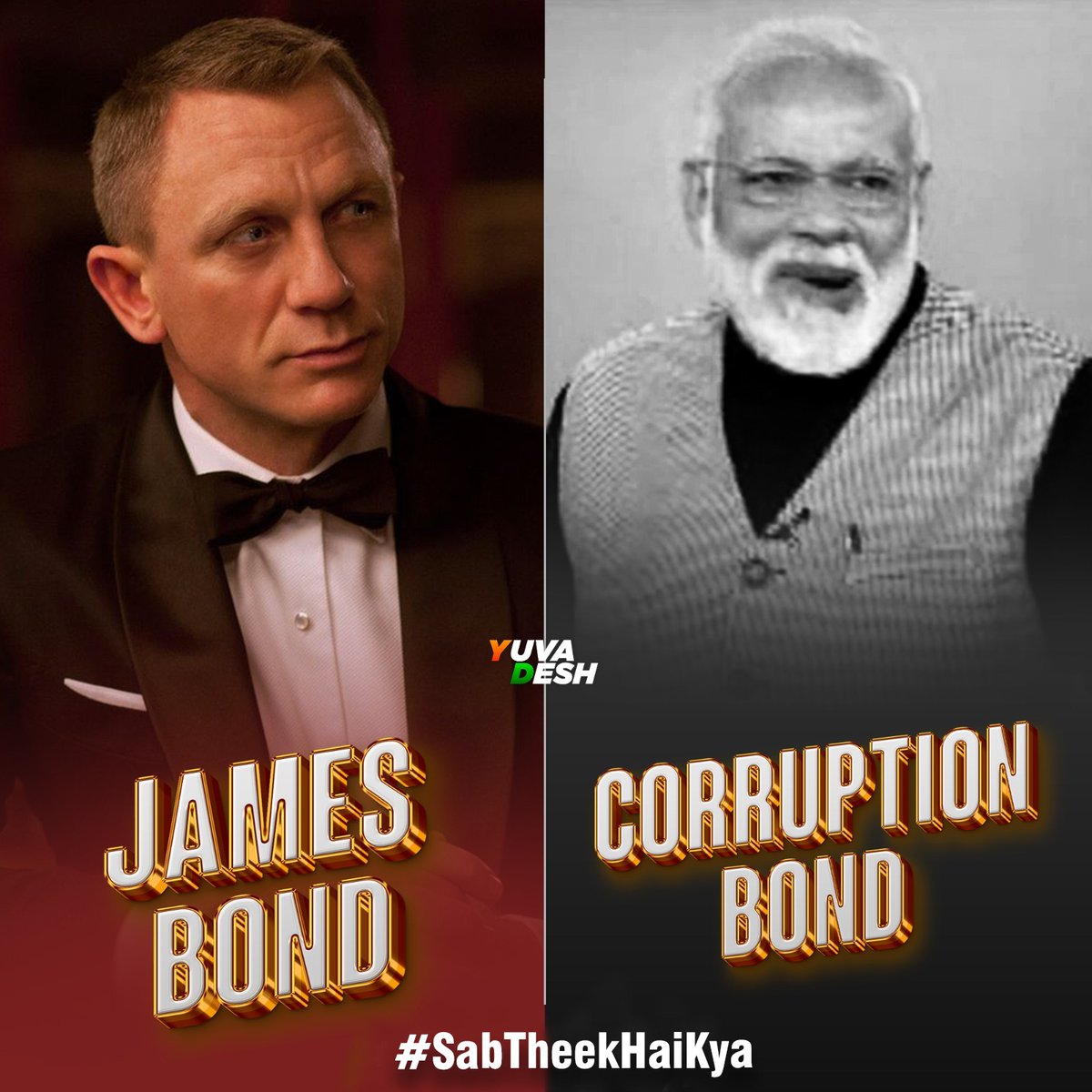 From election bond to Adani scam. The PM is becoming a new face for scanning people. 

#SabTheekHaiKya