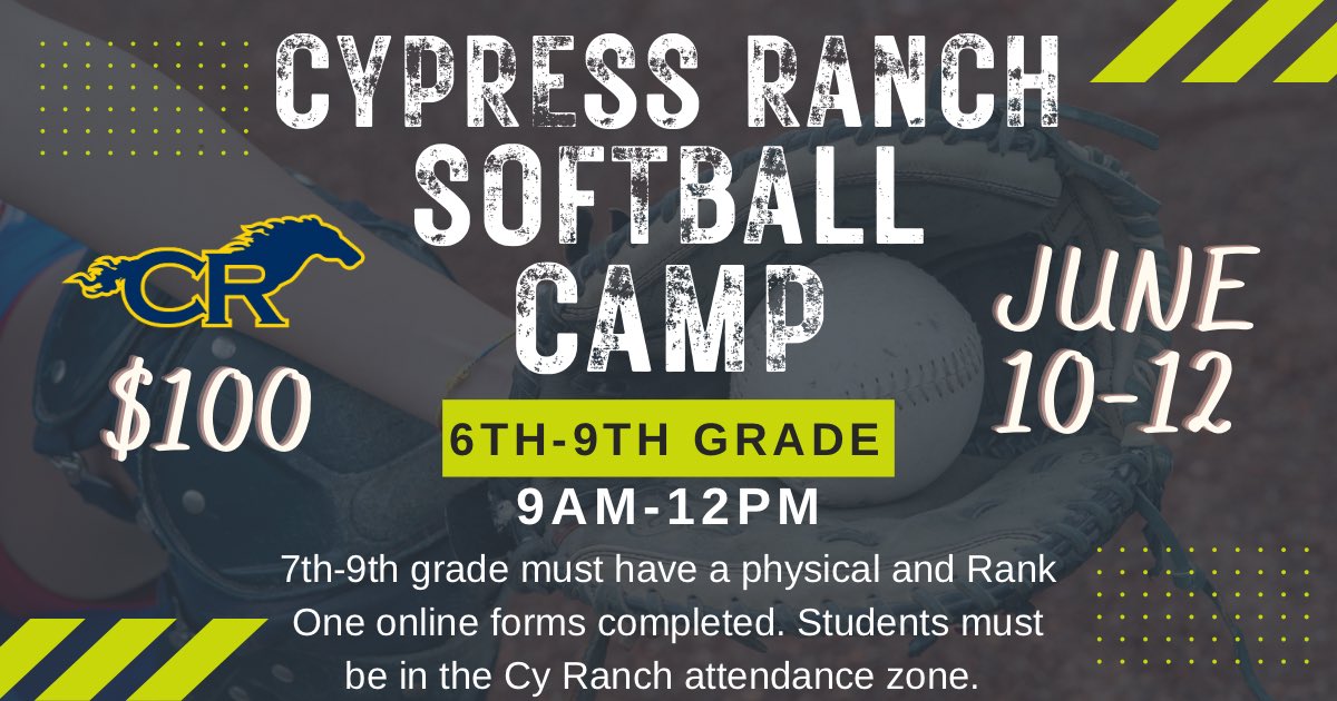 Summer is fast approaching and that means it’s time to get registered for softball camp. Register online! …ess-fairbanksisd.schoolcashonline.com/Fee/Details/15…