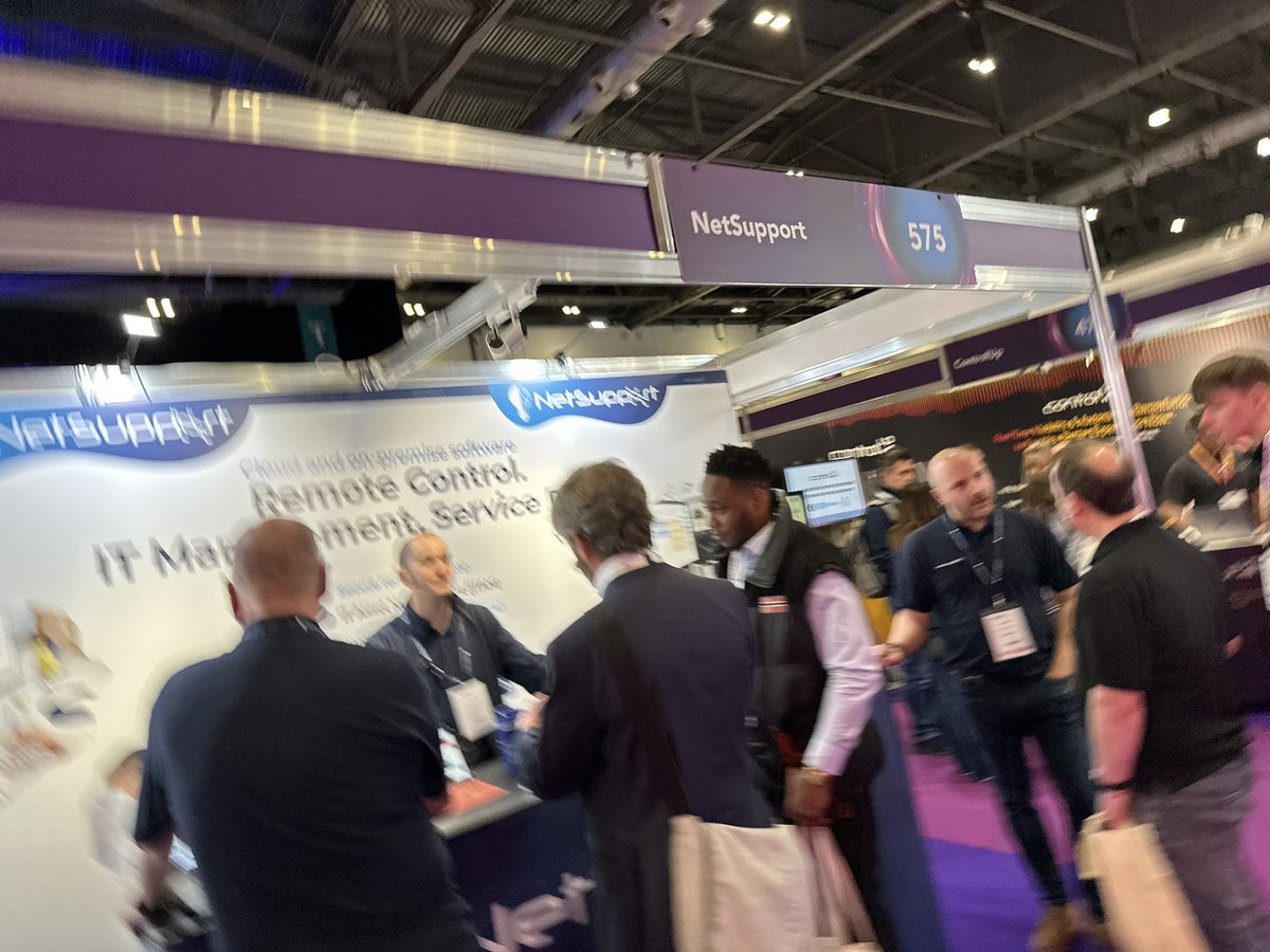 We’re back! Great to be exhibiting and talking about business solutions at the Servicedesk and IT Management Show in London. #NetSupportManager #ITAM #ServiceDesk