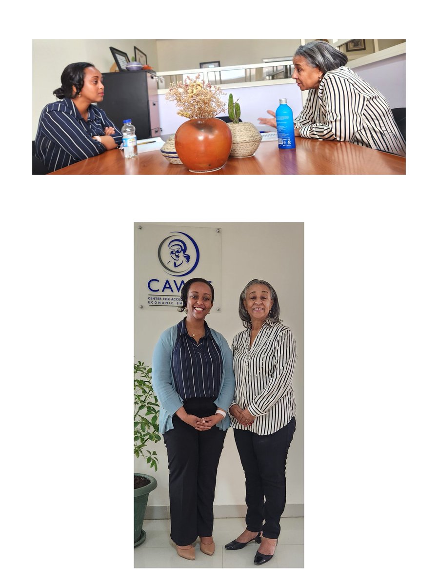 CAWEE’s Executive Director Met NBE’s Senior Advisor The Executive Director of CAWEE Met with Mrs. Jotework Ayele, Senior Adviser, Financial Sector, National Bank of Ethiopia (NBE), April 18, 2024, at CAWEE’s Office.