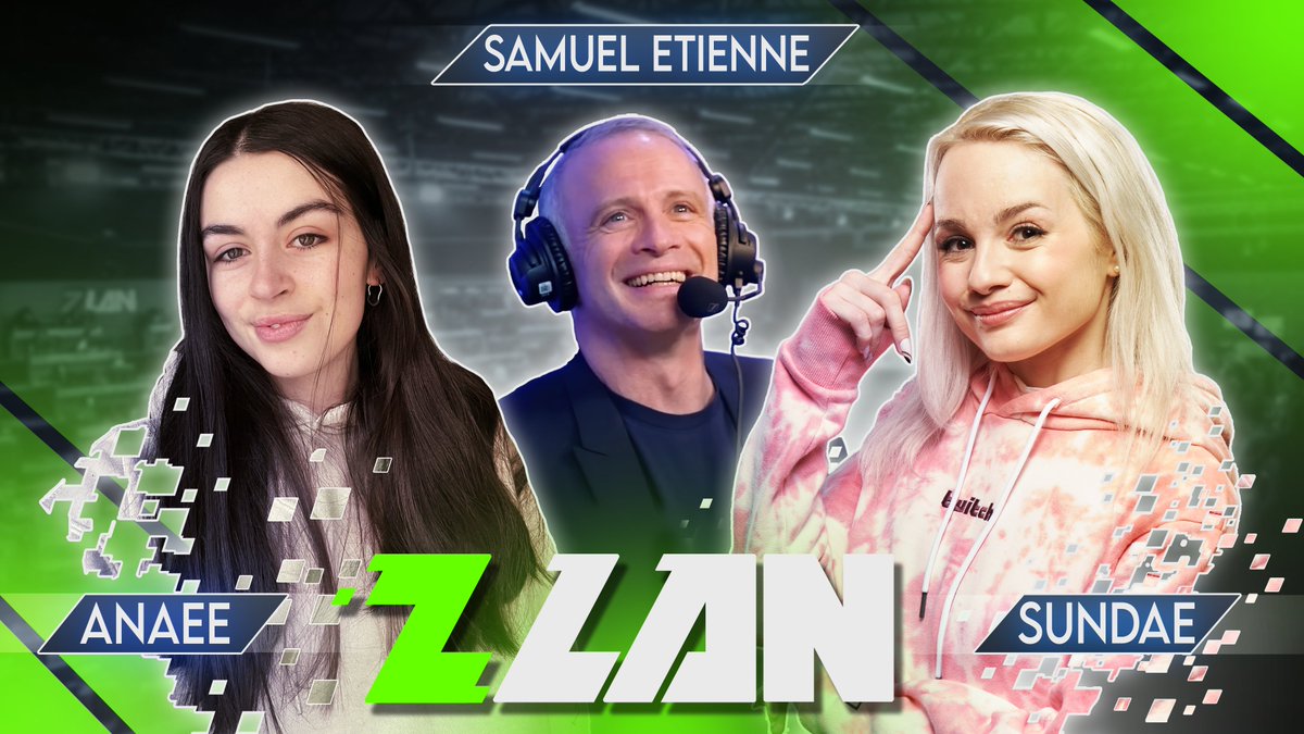 Très heureux de vous dévoiler ma belle équipe pour la #ZLAN2024, merci @LADYSUNDAE et @Anae_fr pour votre confiance, je suis en train de m'entraîner comme un fou pour ne pas être trop un boulet