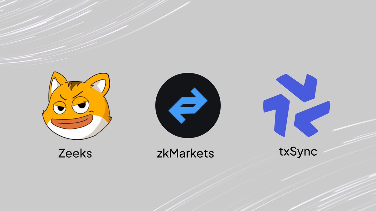 txSync_io's tweet photo. ๐ข Another exciting collab! @txSync_io is thrilled to team up with @zeekcats and @zkmarkets to provide:
๐๐ฎ๐-๐ณ๐ฟ๐ฒ๐ฒ ๐๐ฟ๐ฎ๐ฑ๐ถ๐ป๐ด ๐ณ๐ผ๐ฟ ๐๐๐ #Zeeks ๐ก๐๐ง ๐ต๐ผ๐น๐ฑ๐ฒ๐ฟ๐ ๐ผ๐ป ๐๐ธ๐ ๐ฎ๐ฟ๐ธ๐ฒ๐๐ ๐ฅ
https://t.co/S9O9GEyzXQ
This revolutionary benefit also spans to listings on @Element_Market, ensuring a seamless, cross-platform trading experience without the burden of gas fees.
Made possible by @zkSync's native Account Abstraction, we are once again showcasing the incredible power of collaboration! ๐
#NFTCommunity #zkSyncEra @txFusion_io