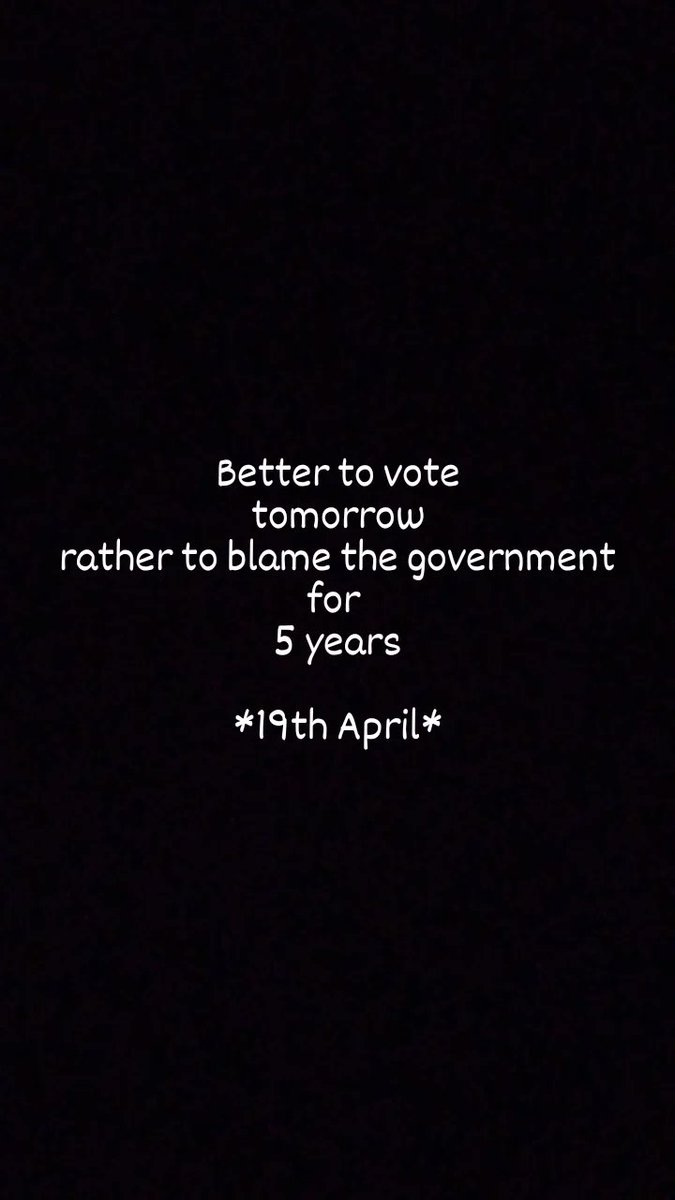 fahadmir6's tweet photo. Vote tomorrow..... whom you like ... but step out from your homes for better days...
#LokSabhaElections2024 #democracy 
@OmarAbdullah @MehboobaMufti @vikar_rasool @DPAP_office https://t.co/AfcgWNzcs1