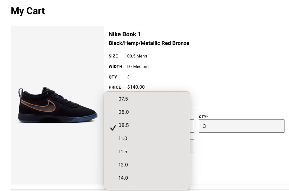 SOLELINKS's tweet photo. Ad: Few sizes added
Nike Book 1 ‘Haven’
=> https://t.co/OsLuskQGCe

*add size 8 or 8.5 in cart then edit size while in cart https://t.co/gI2aaRLwtV
